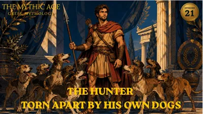 #21 Greek Mythology Explained — The Hunter Torn Apart by His Own Dogs