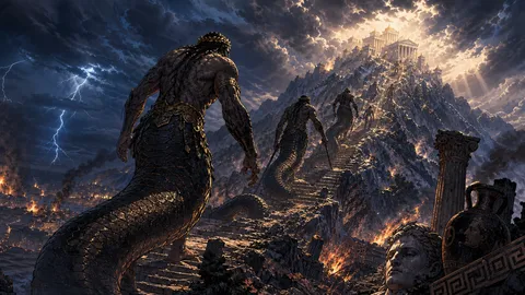 #08 Greek Mythology Explained — When Giants Stormed Olympus